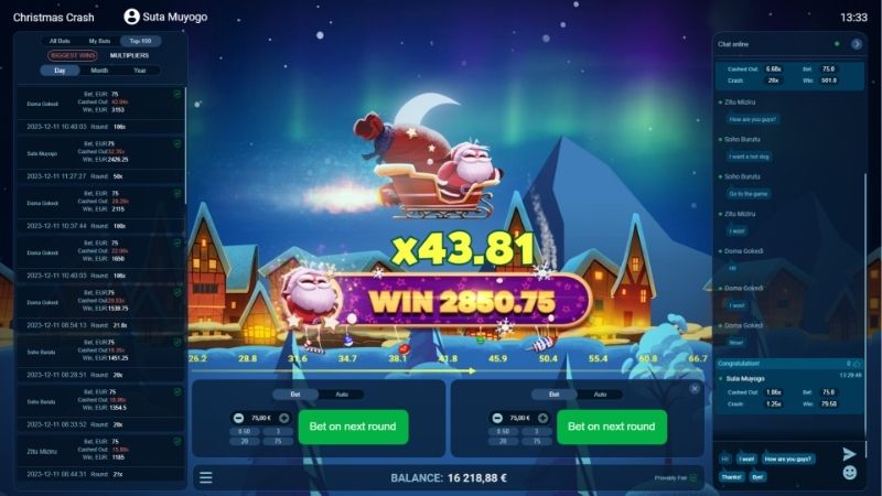 Tải Sunwin Đón Giáng Sinh Sôi Động Với Christmas Crash