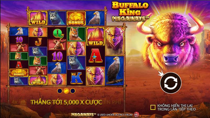 Giới thiệu game Vua Trâu Megaways tại Kubet