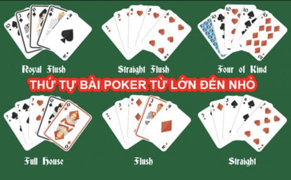Poker là gì và tại sao cần thuộc lòng thứ tự bài?