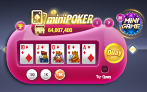 Nổ Hũ Mini Poker Cùng Trải Nghiệm Giải Trí Đầy Thú Vị